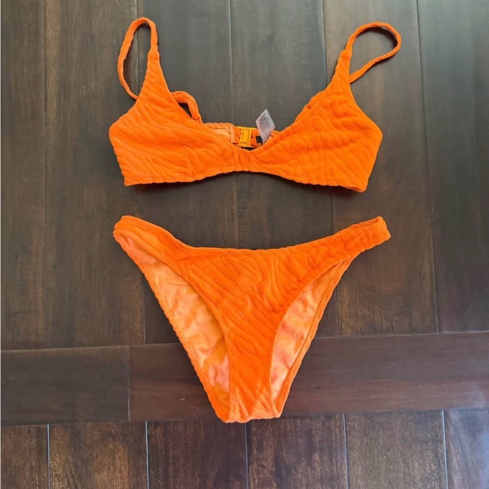 Triangl Orange Swim Suit